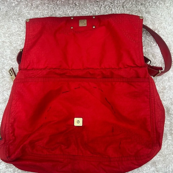 Fendi Nylon Zucchino Mama Baguette - Picture 15 of 16